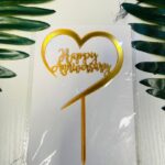 Happy Anniversary Acrylic Topper – 6inches