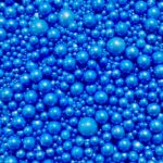 Deep Blue Sugar Bead - Mixed sizes