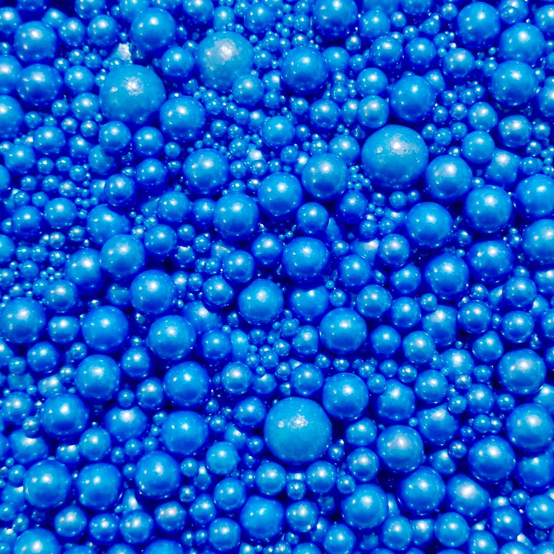 deep blue Deep Blue Sugar Bead - Mixed sizes - Image 1