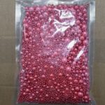 Edible Red Sugar Bead - Mixed sizes