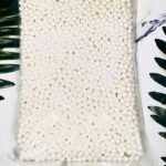 White Sugar bead - 7mm