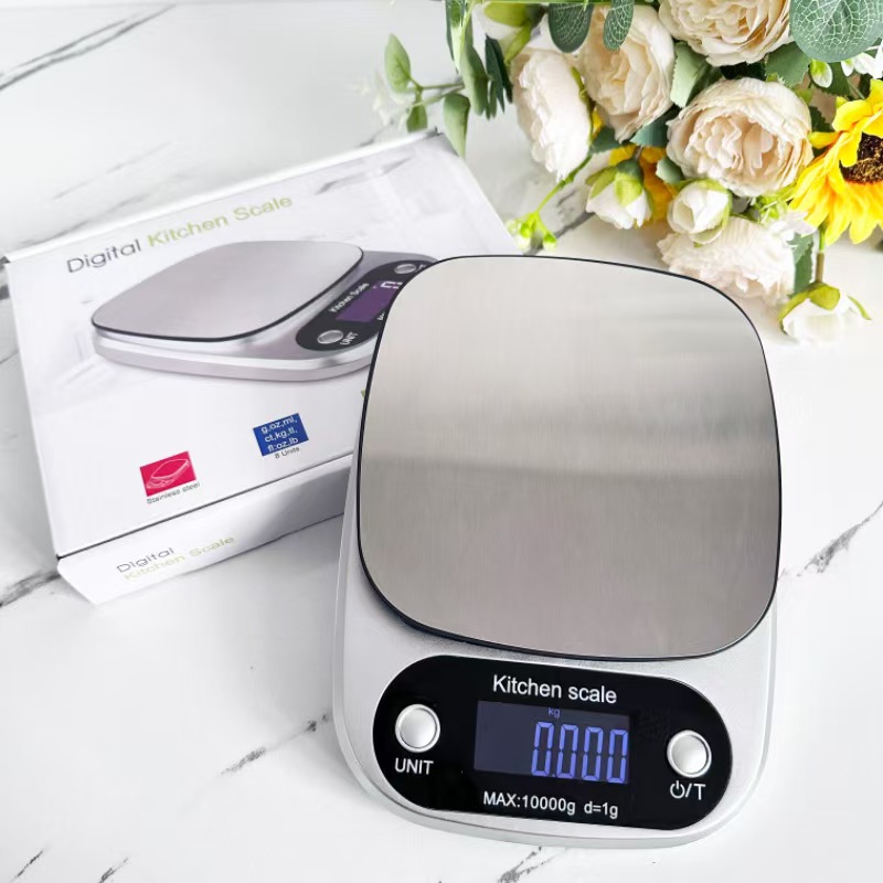 electronic scale Electronic Scale ( white) - 1Kg - Image 1