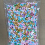 Star Shaped Sugar bead - Mixed colours